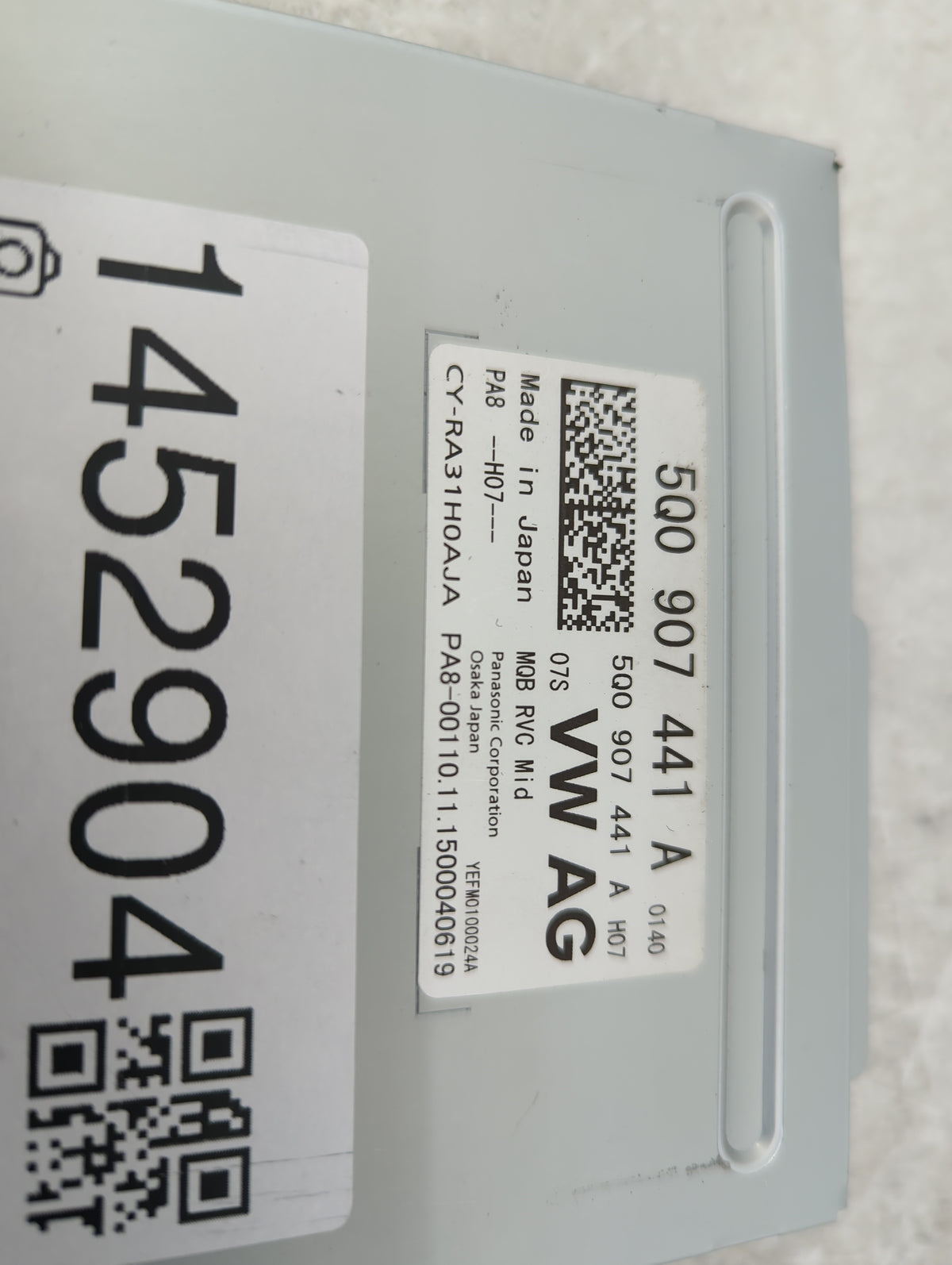 2015-2018 Audi S3 Information-gps-tv Control Module - Oemusedautoparts1.com