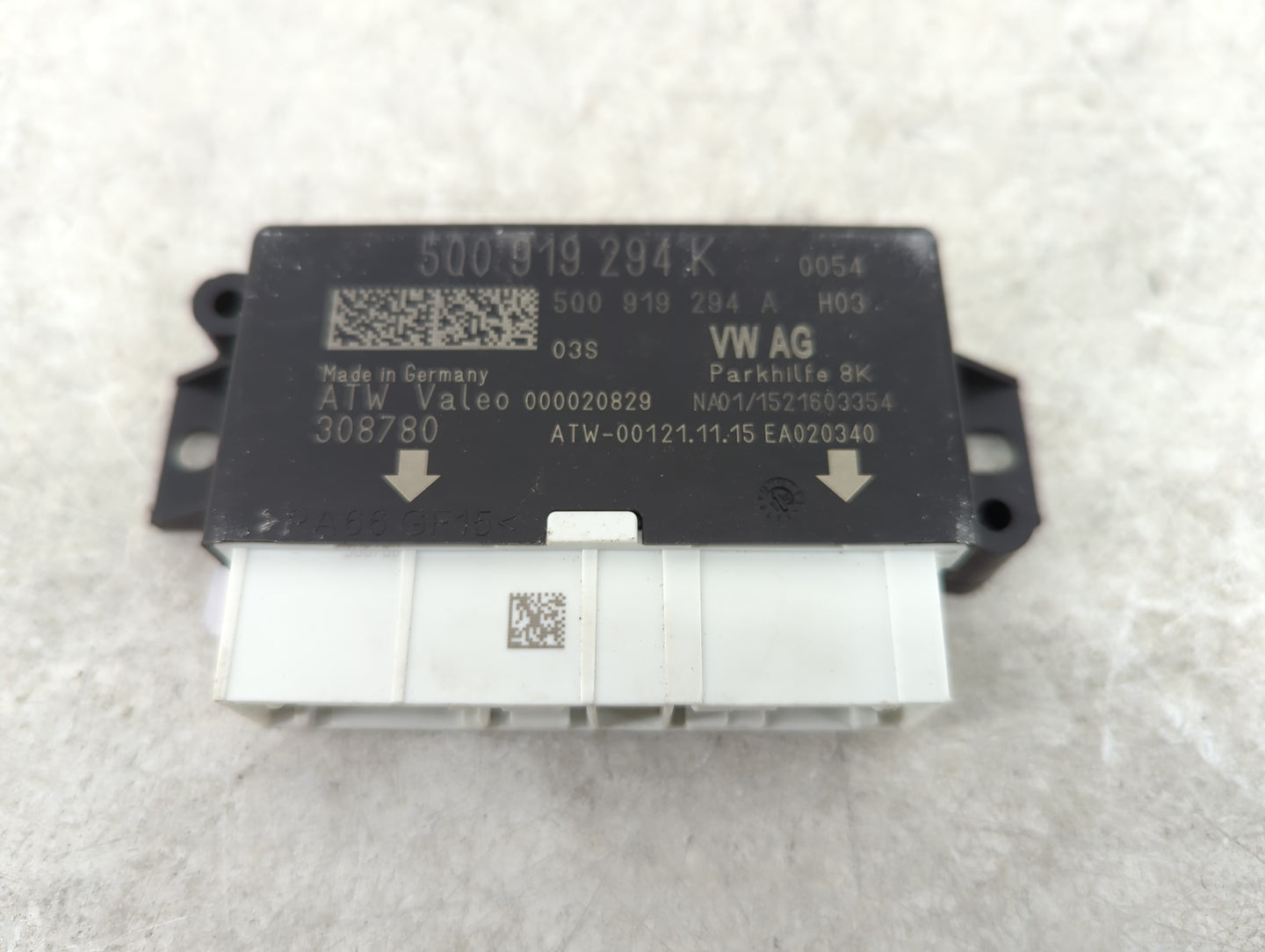 2016-2016 Audi Tt Driver Assist Control Module 5q0919294k|5q0919294a - Oemusedautoparts1.com