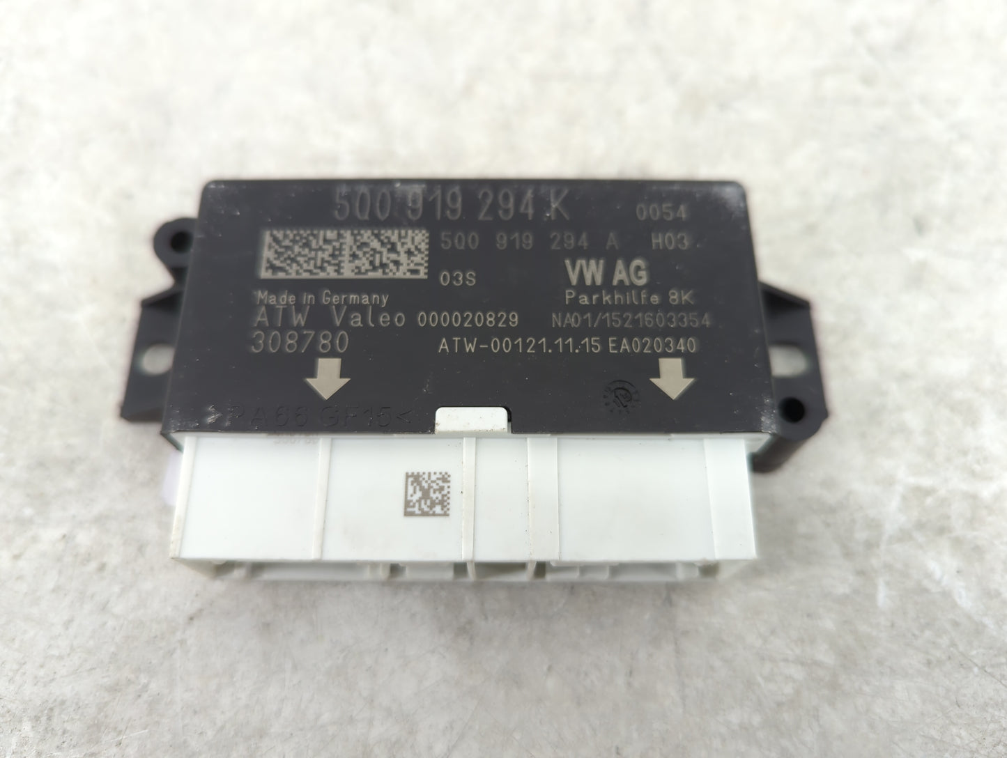 2016-2016 Audi Tt Driver Assist Control Module 5q0919294k|5q0919294a - Oemusedautoparts1.com