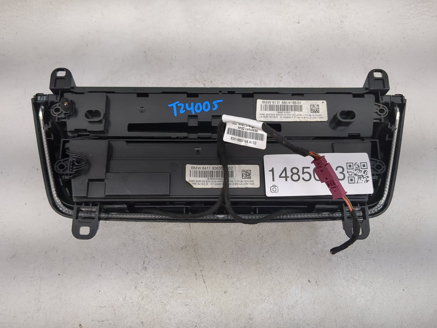 2016-2018 Bmw 320 Climate Control Module Temperature AC/Heater Replacement P/N:BMW 6131 6814188-01 BMW 6411 9363551-02 Fits 