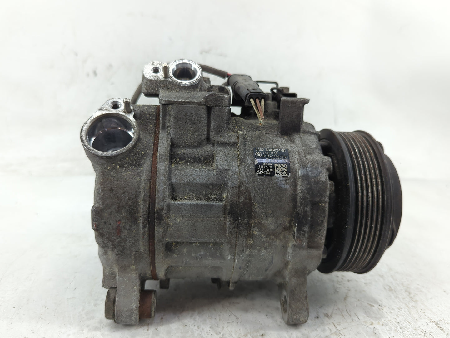 2016-2018 Bmw 320i Air Conditioning A/c Ac Compressor Oem - Oemusedautoparts1.com