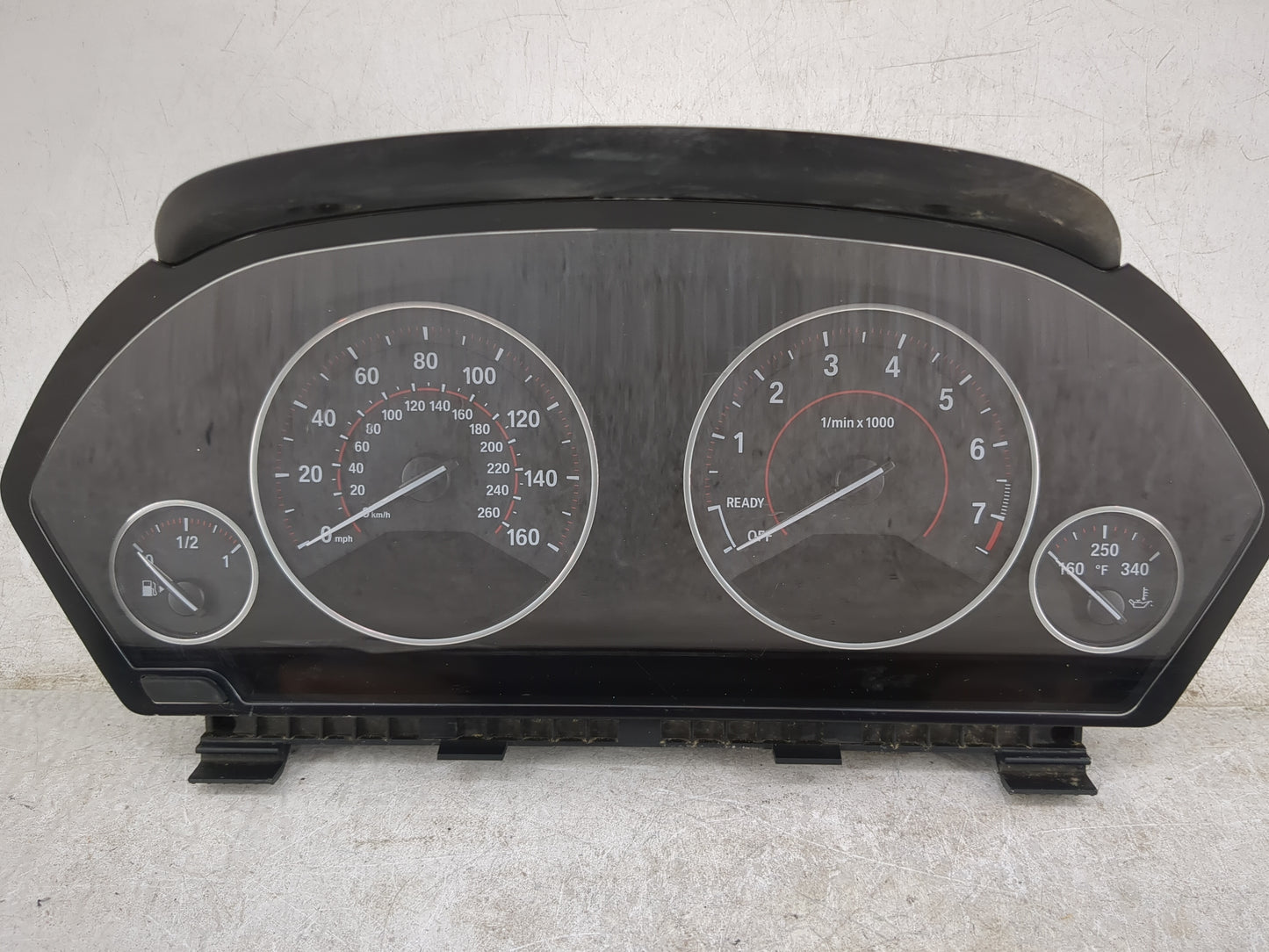 2016-2018 Bmw 330e Instrument Cluster Speedometer Gauges P/N:9232895 6834506-01 Miles:1K Fits OEM Used Auto Parts - Oemuseda