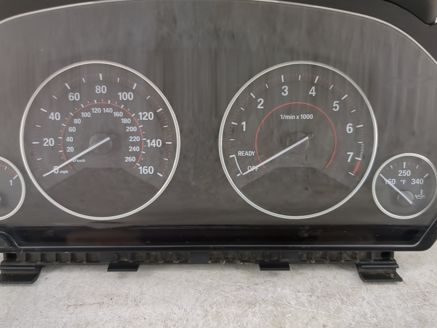 2016-2018 Bmw 330e Instrument Cluster Speedometer Gauges P/N:9232895 6834506-01 Miles:1K Fits OEM Used Auto Parts - Oemuseda