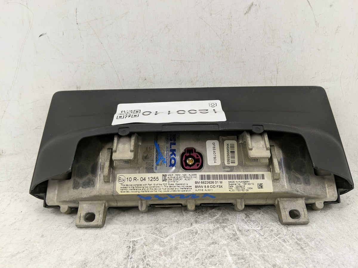 2017-2017 Bmw 330i Information Radio Display Screen - Oemusedautoparts1.com
