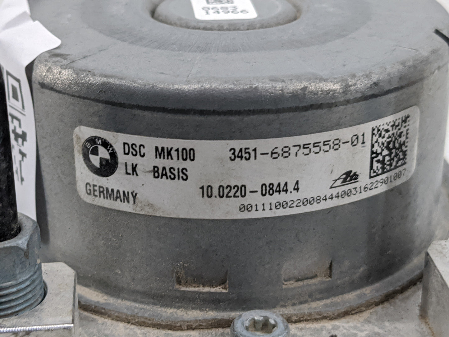 2017 Bmw 330i ABS Pump Control Module Replacement P/N:3451-6875558-01 Fits OEM Used Auto Parts - Oemusedautoparts1.com