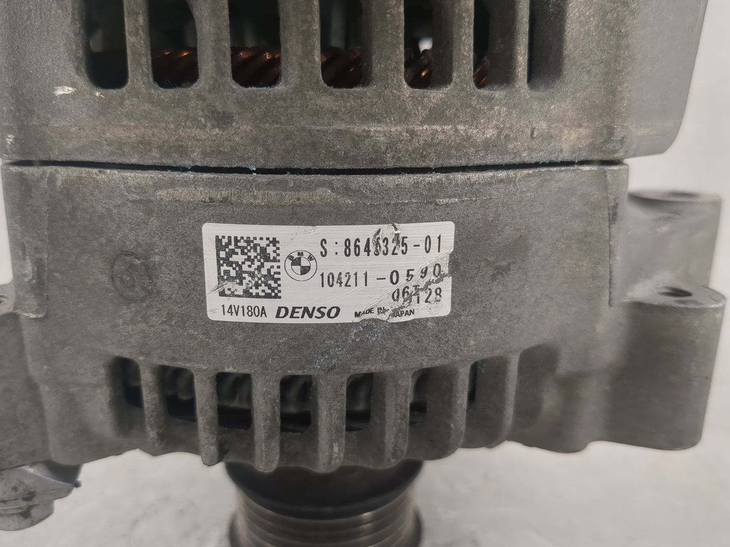 2017-2019 Bmw 330i Alternator Replacement Generator Charging Assembly Engine OEM P/N:104211-0590 Fits OEM Used Auto Parts - 