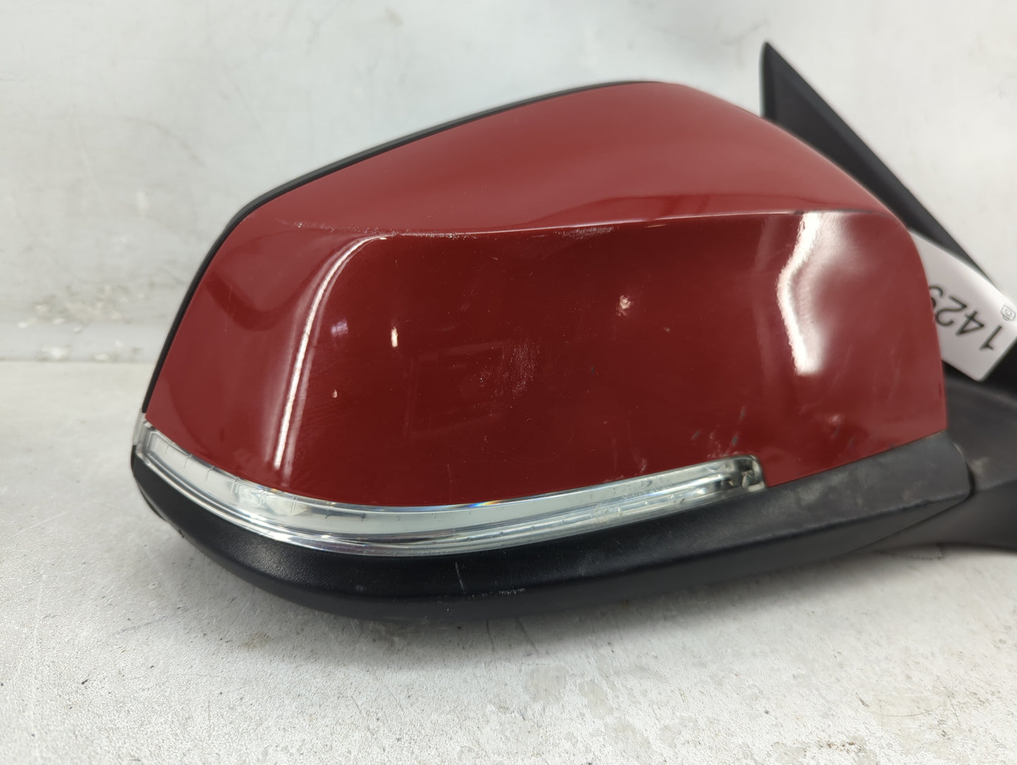 2017-2018 Bmw 330i Driver Left Side View Power Door Mirror Red - Oemusedautoparts1.com