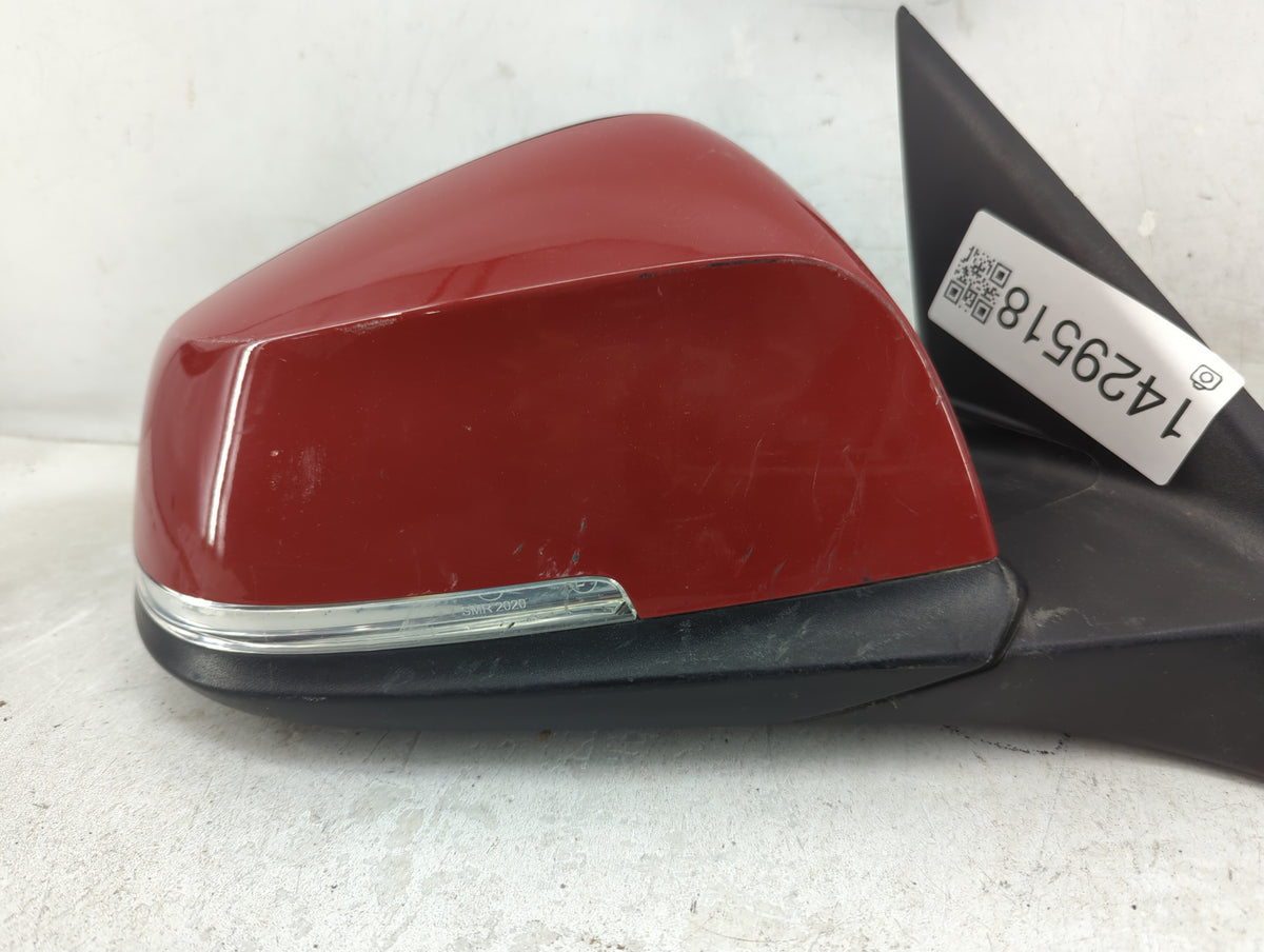 2017-2018 Bmw 330i Passenger Right Side View Power Door Mirror Red - Oemusedautoparts1.com