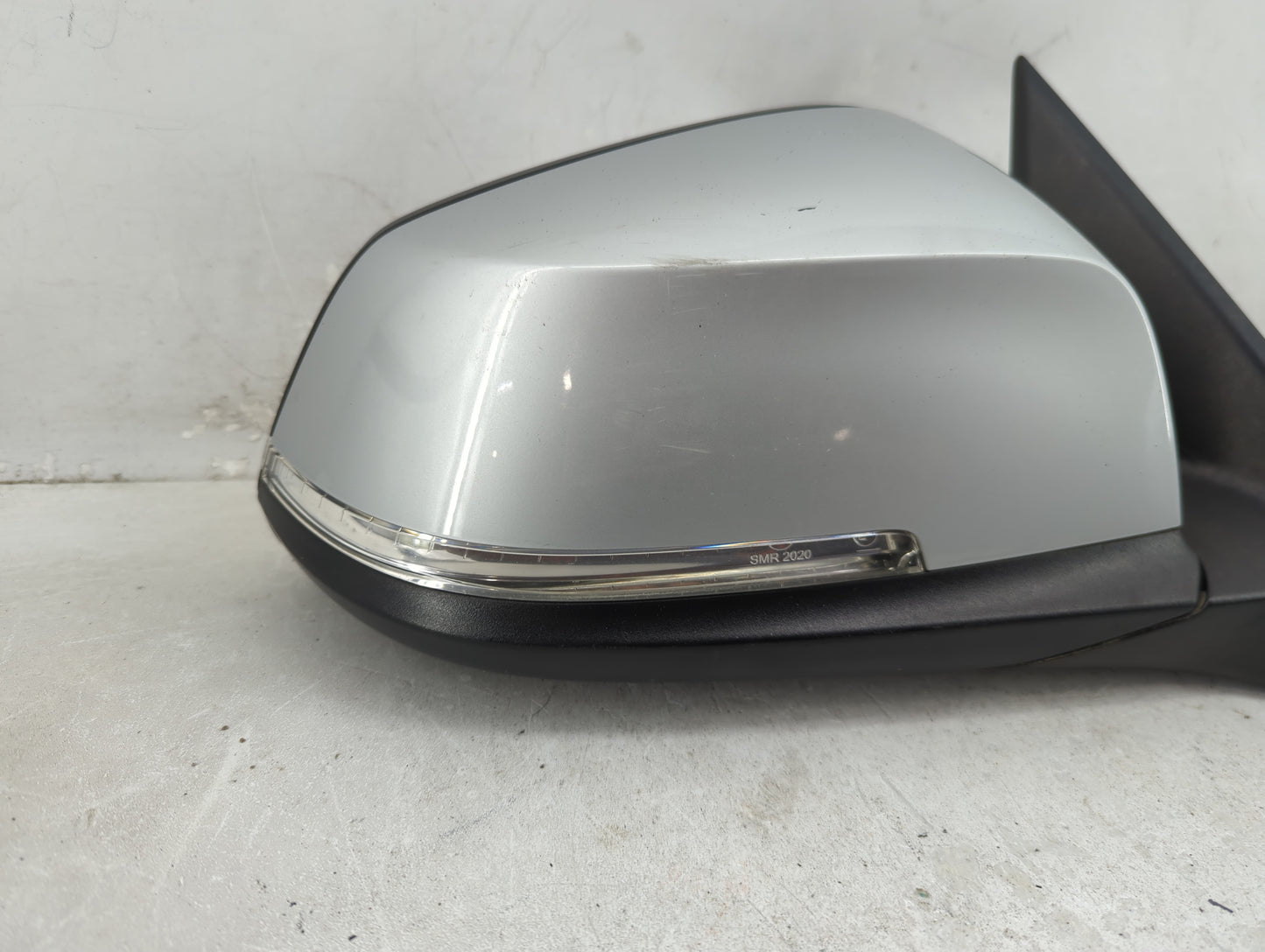 2017-2018 Bmw 330i Passenger Right Side View Manual Door Mirror Silver - Oemusedautoparts1.com
