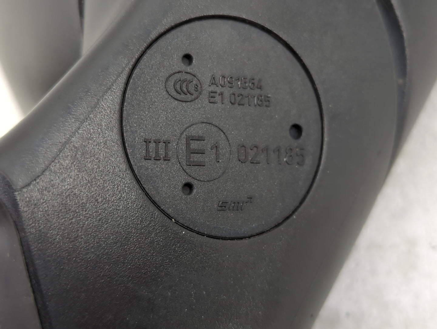 2017-2018 Bmw 330i Passenger Right Side View Manual Door Mirror Silver - Oemusedautoparts1.com