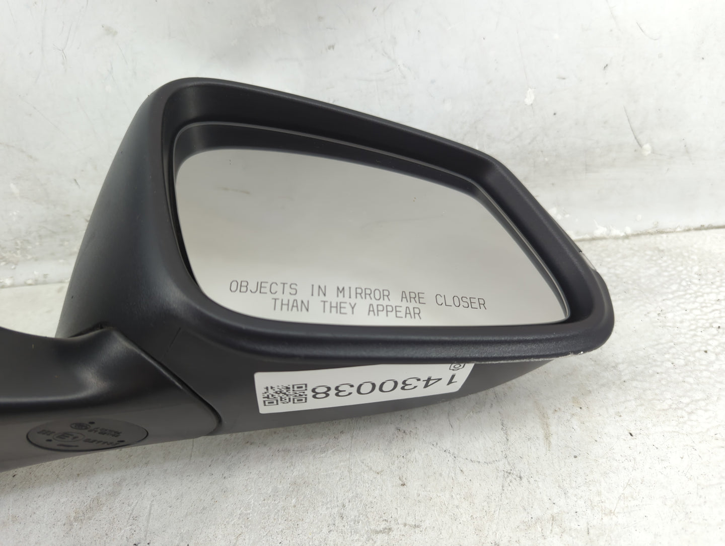 2017-2018 Bmw 330i Passenger Right Side View Manual Door Mirror Silver - Oemusedautoparts1.com