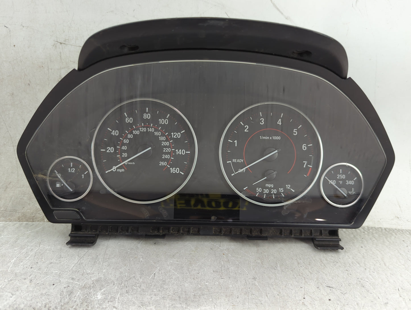 2017 Bmw 330i Instrument Cluster Speedometer Gauges P/N:6210IK6823015 17649411, 9232893, 0005030970 Miles:94K Fits OEM Used 