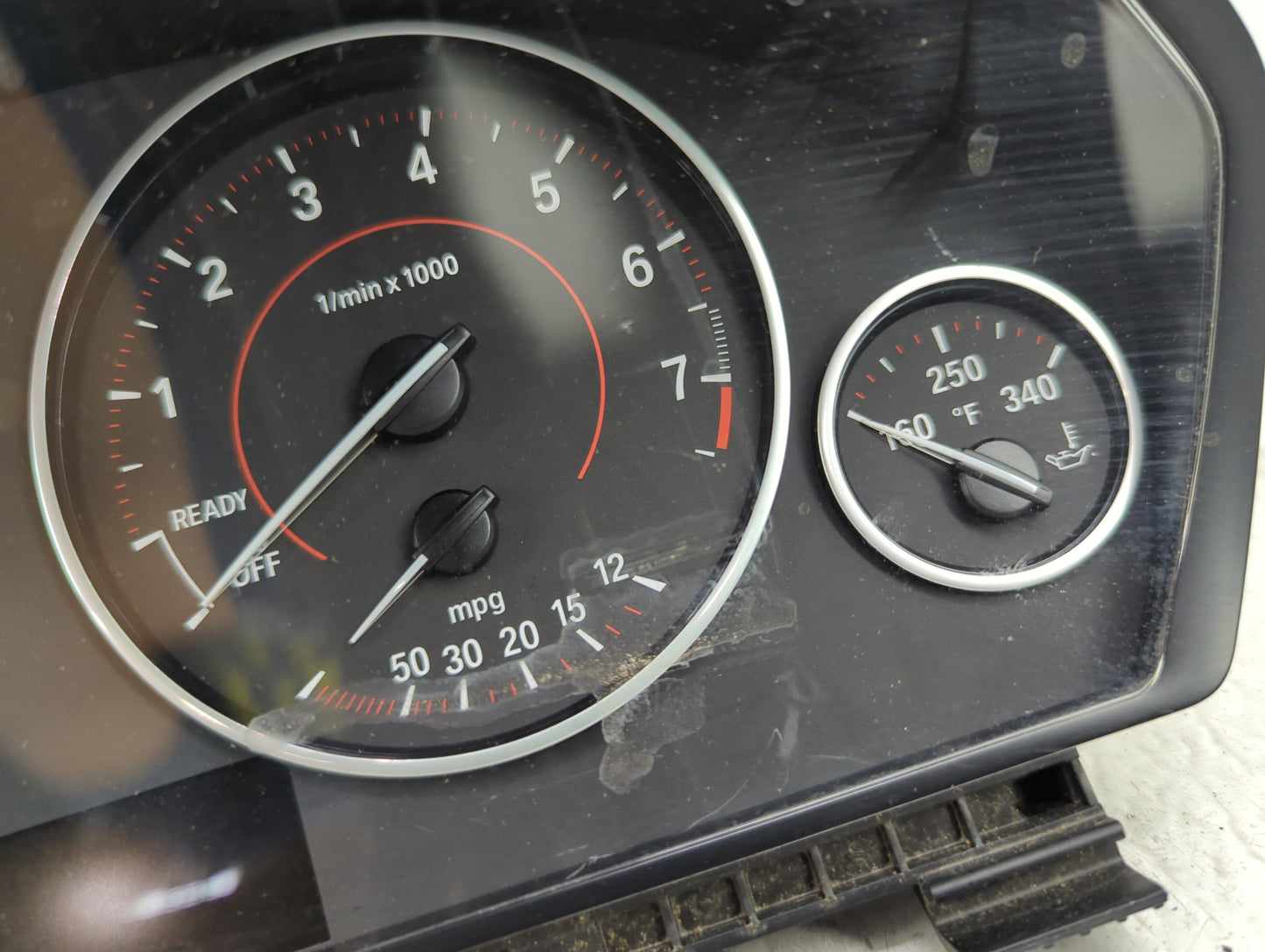 2017 Bmw 330i Instrument Cluster Speedometer Gauges P/N:6210IK6823015 17649411, 9232893, 0005030970 Miles:94K Fits OEM Used 