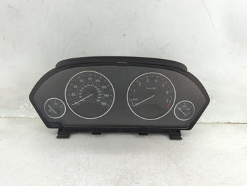 2017 Bmw 330i Instrument Cluster Speedometer Gauges P/N:6843137-01 9232895 Miles:3K Fits OEM Used Auto Parts - Oemusedautopa