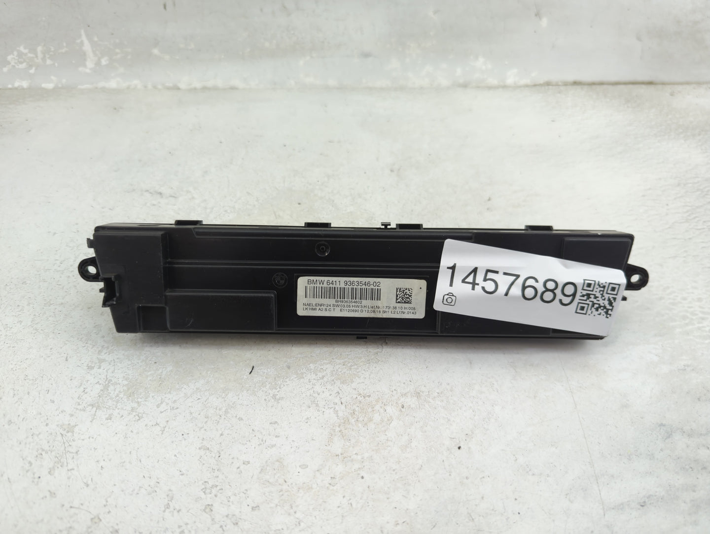 2017-2019 Bmw 330i Climate Control Module Temperature AC/Heater Replacement P/N:9363546-02 Fits OEM Used Auto Parts - Oemuse
