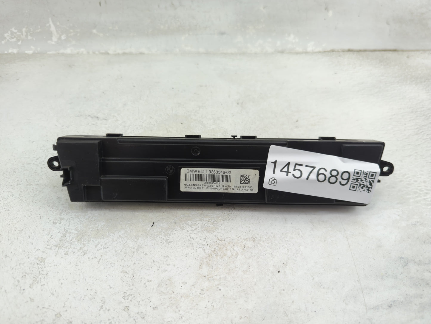 2017-2019 Bmw 330i Climate Control Module Temperature AC/Heater Replacement P/N:9363546-02 Fits OEM Used Auto Parts - Oemuse