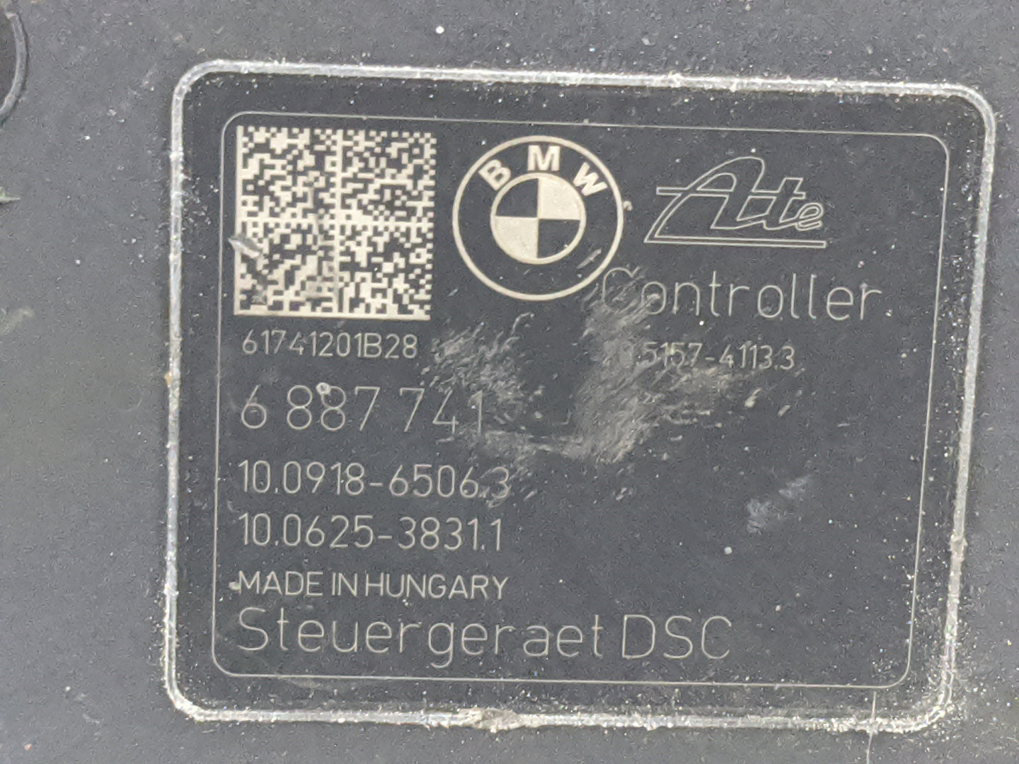 2017-2019 Bmw 330i ABS Pump Control Module Replacement P/N:34526887740-01 6887741 Fits OEM Used Auto Parts - Oemusedautopart