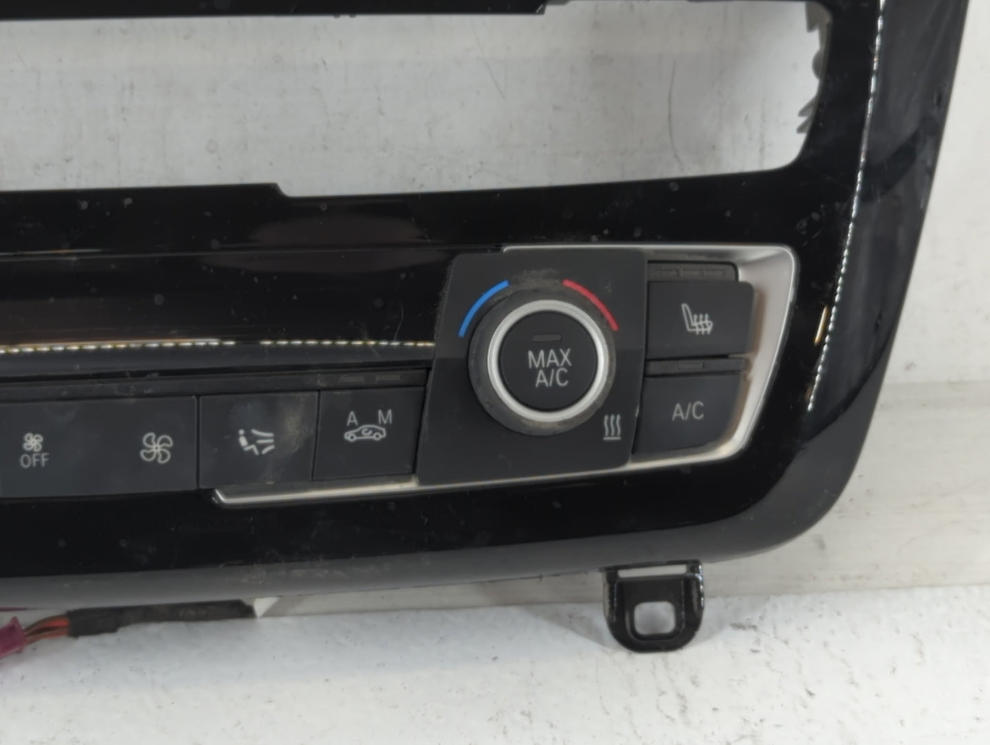 2017-2019 Bmw 330i Climate Control Module Temperature AC/Heater Replacement P/N:6411 9363546-02 Fits OEM Used Auto Parts - O