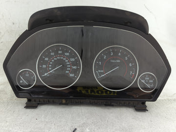 2017-2020 Bmw 430i Instrument Cluster Speedometer Gauges P/N:9232895 6847246-01 Miles:1K Fits OEM Used Auto Parts - Oemuseda