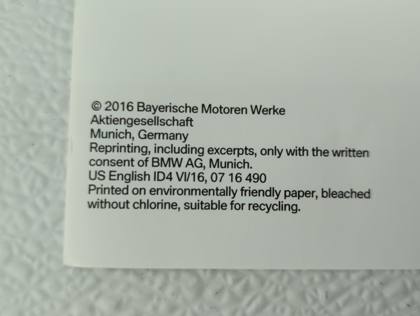 2017 Bmw 528i Owners Manual Book Guide OEM Used Auto Parts - Oemusedautoparts1.com