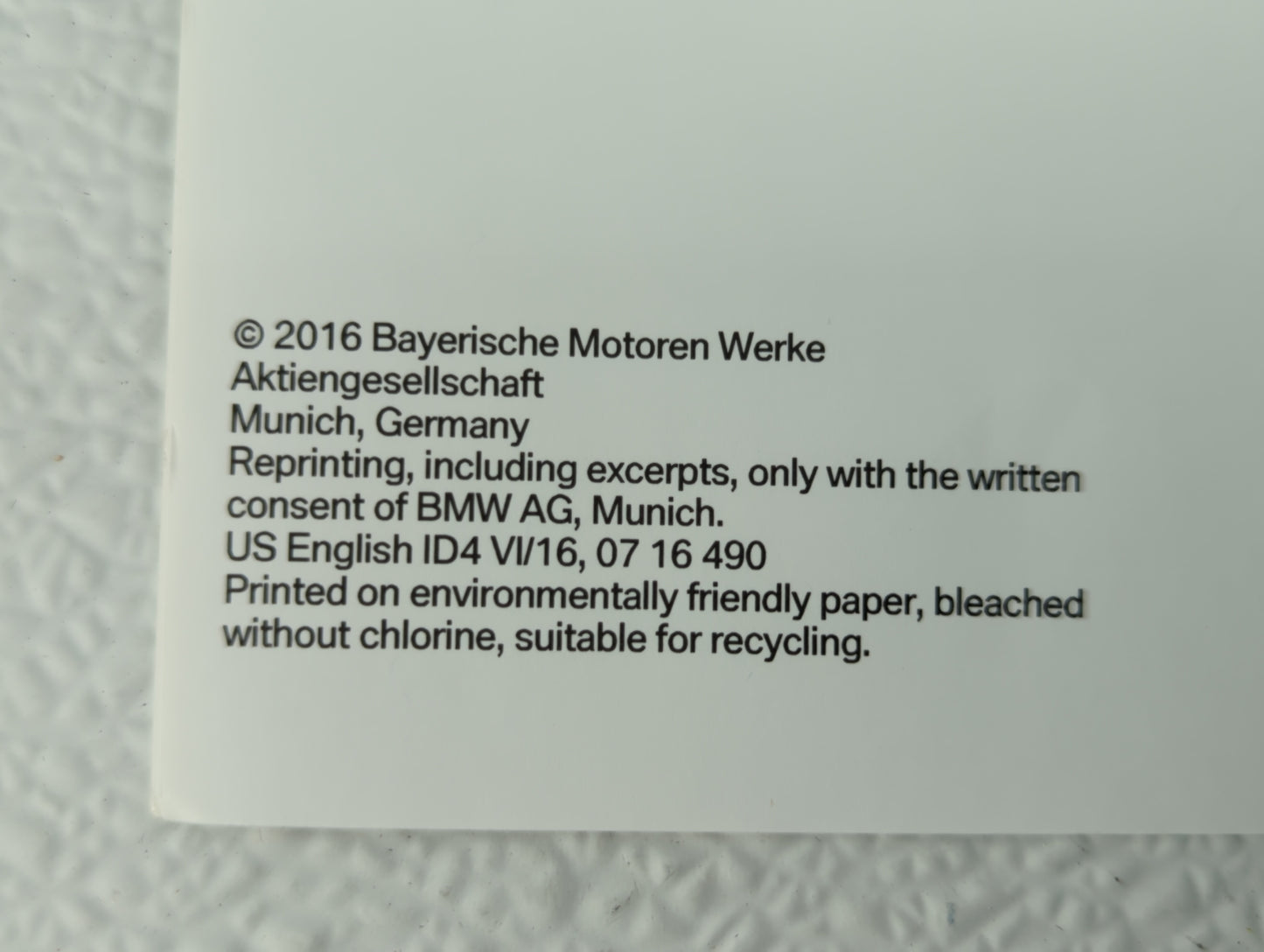 2017 Bmw 528i Owners Manual Book Guide OEM Used Auto Parts - Oemusedautoparts1.com