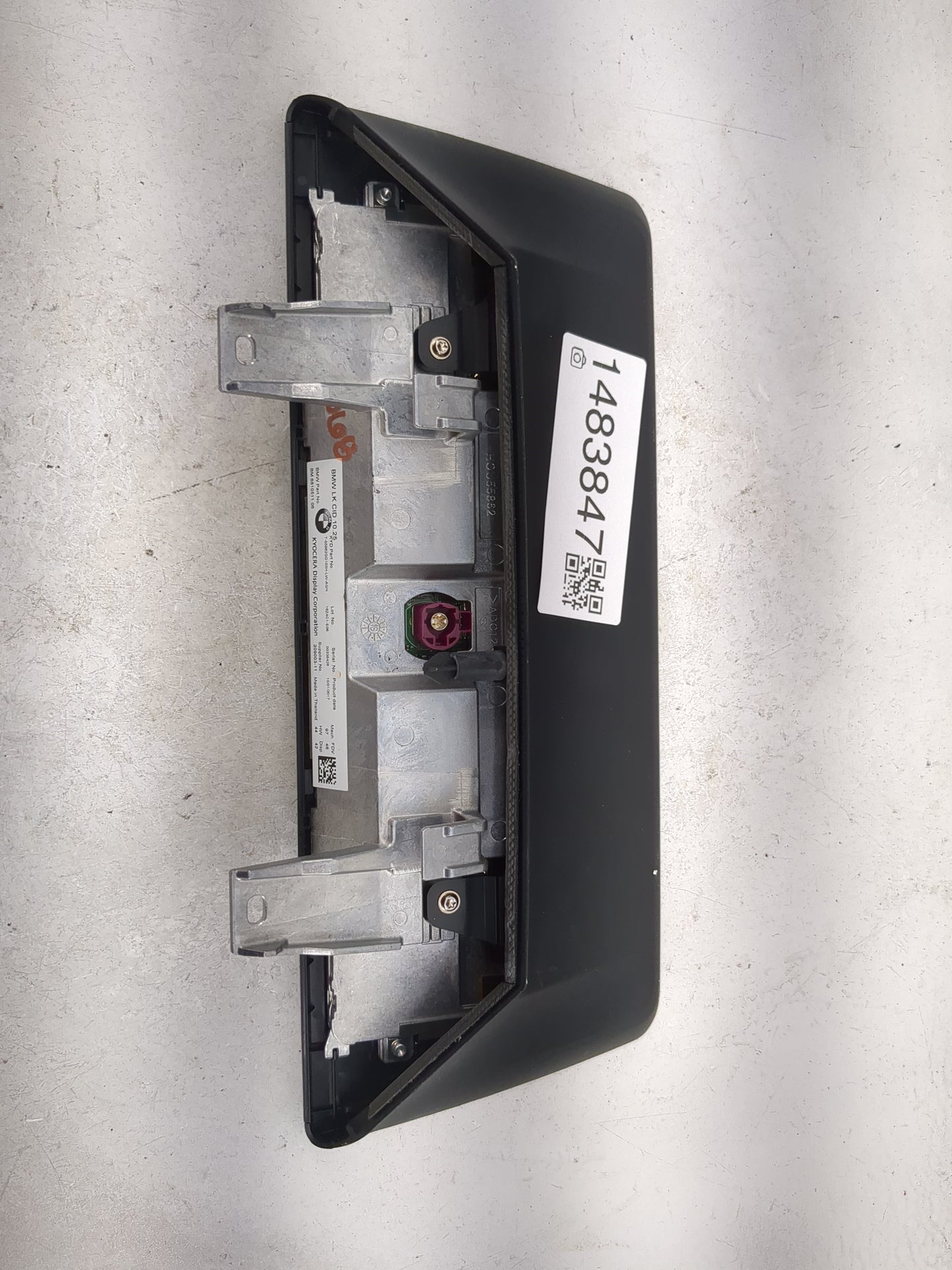Bmw 530 Information Display Screen 1483847 - Oemusedautoparts1.com