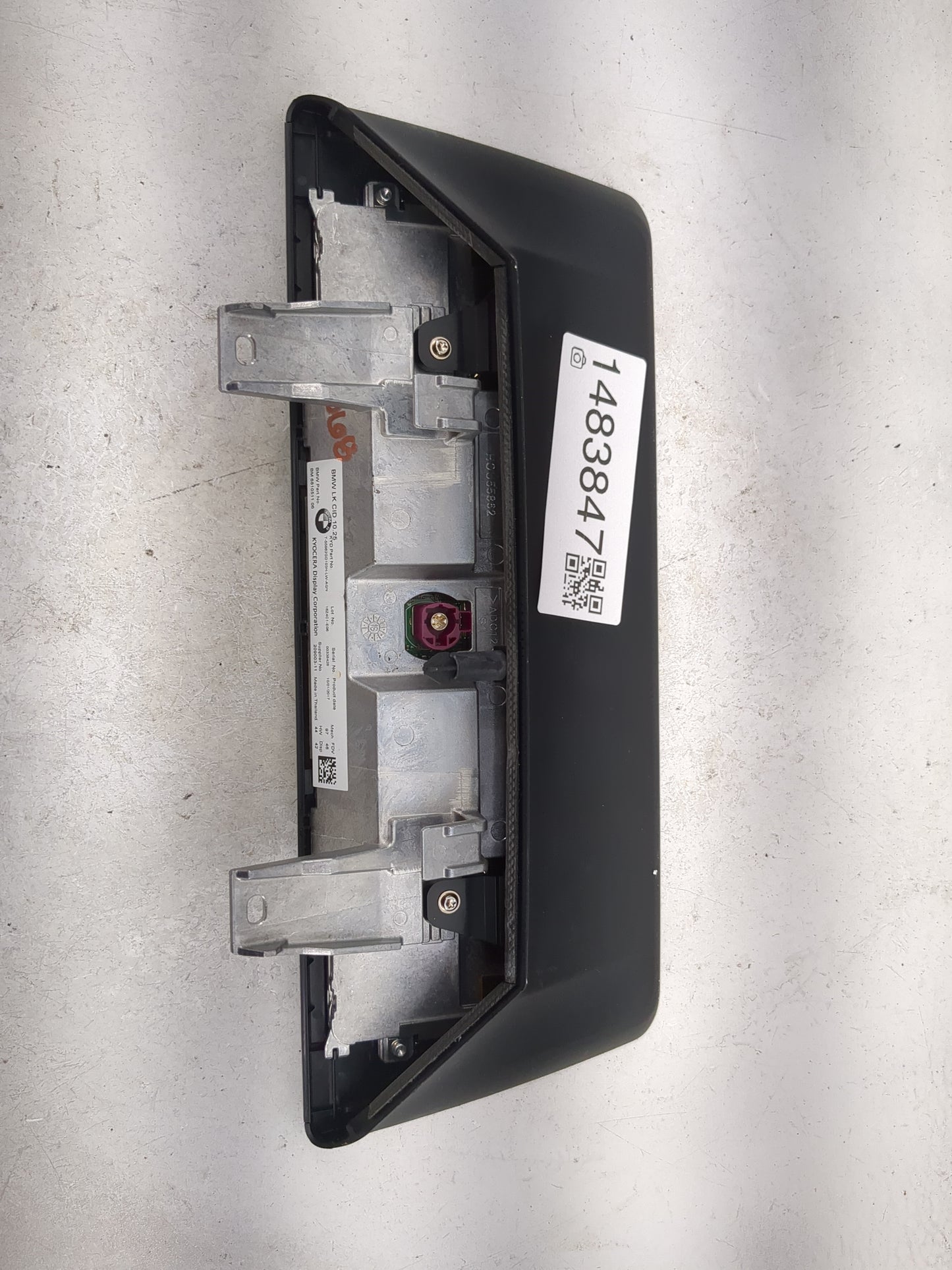 Bmw 530 Information Display Screen 1483847 - Oemusedautoparts1.com
