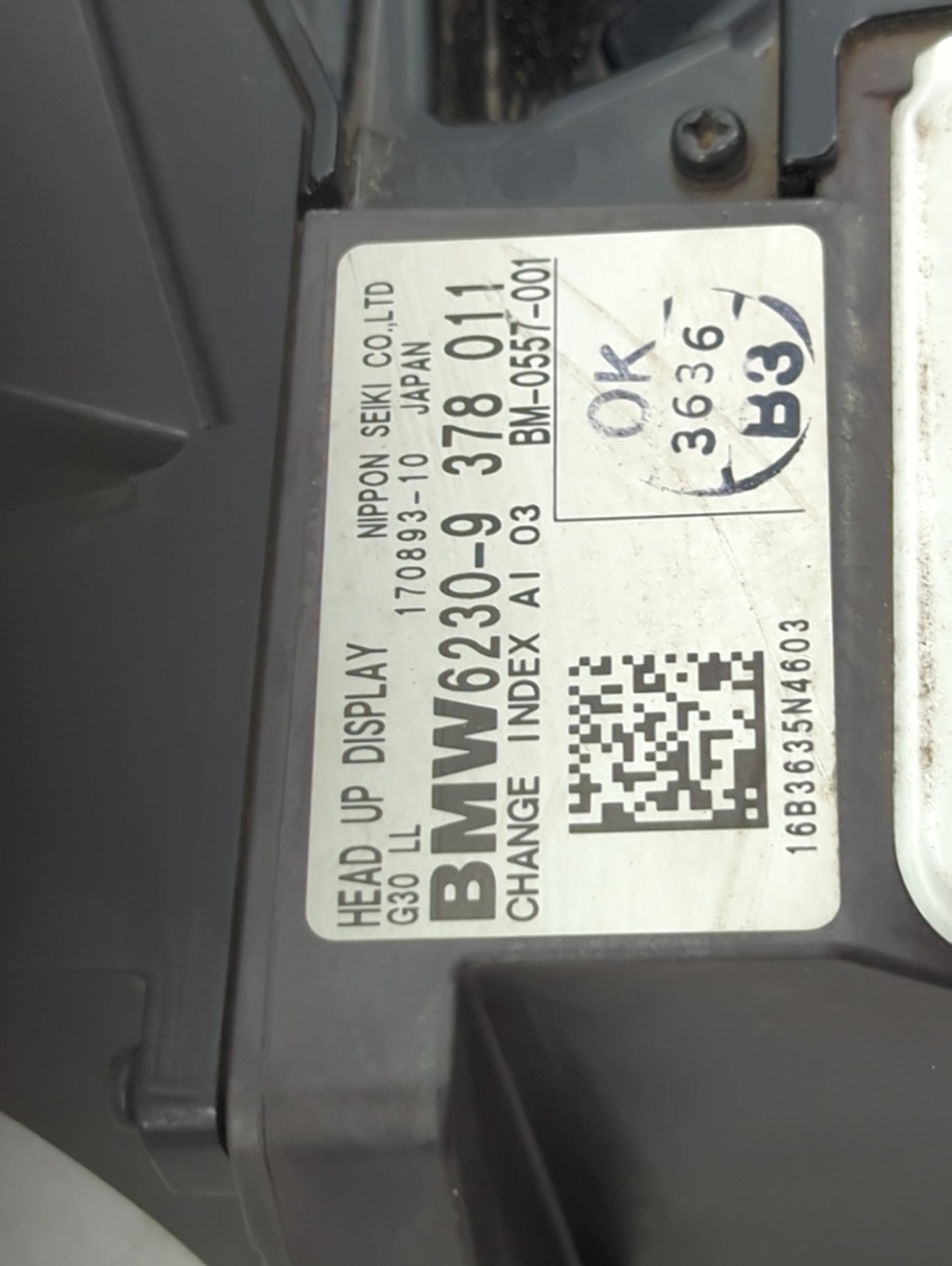 2017-2018 Bmw 540i Information Display Screen - Oemusedautoparts1.com