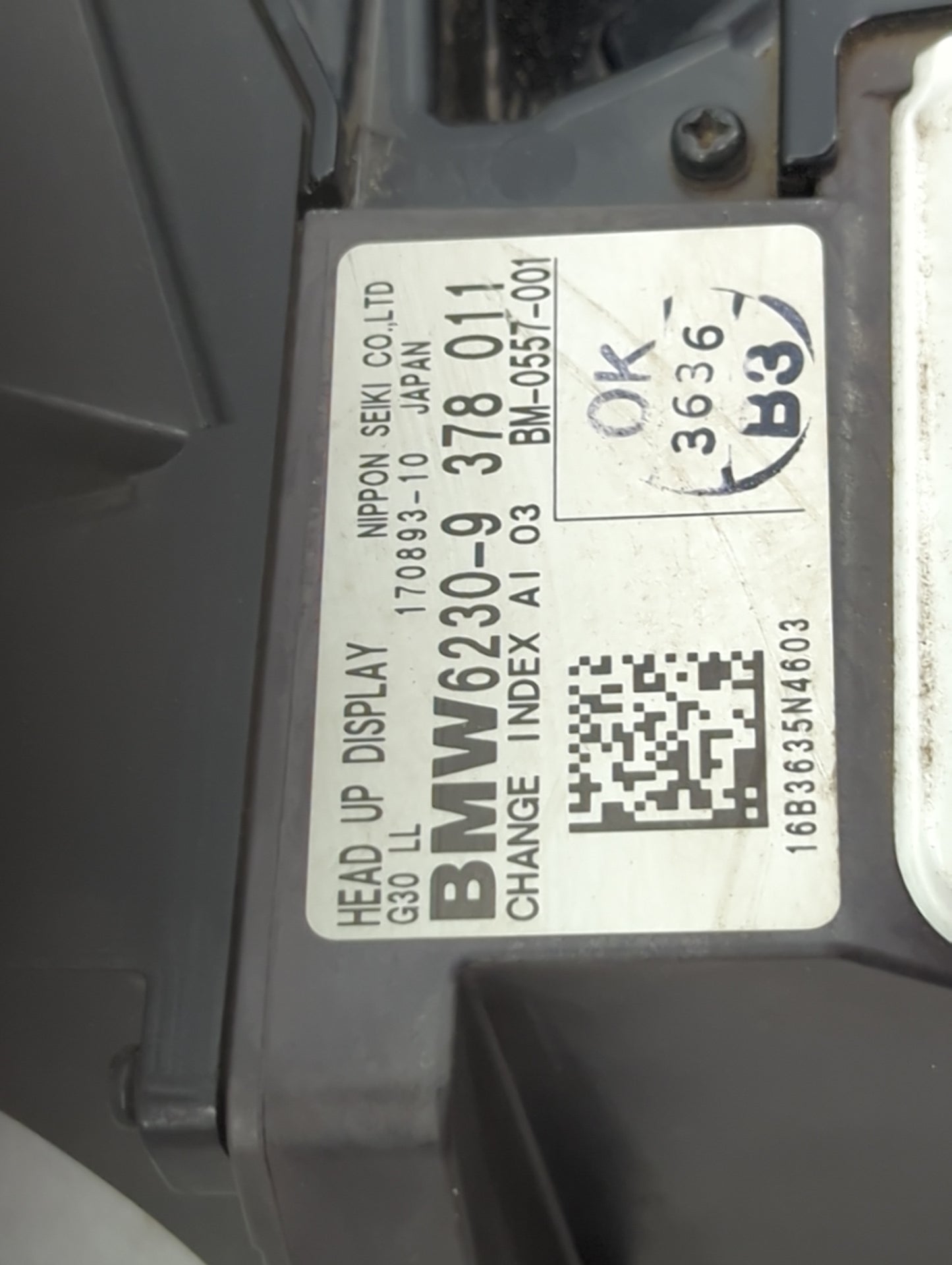 2017-2018 Bmw 540i Information Display Screen - Oemusedautoparts1.com