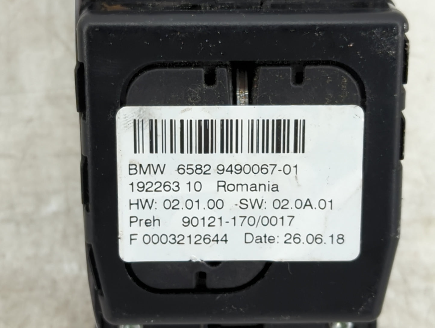 2017 Bmw 650i Radio AM FM Cd Player Receiver Replacement P/N:65829490067-01 192263 10, 90121-170/0017 Fits OEM Used Auto Par