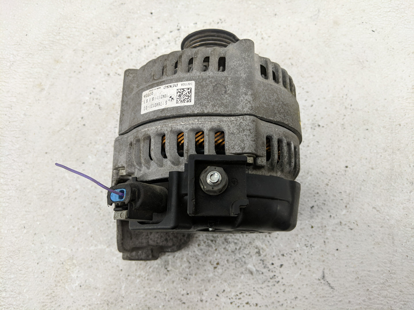2016-2019 Bmw X1 Alternator Replacement Generator Charging Assembly Engine OEM P/N:7640131-03 104211-8181 Fits OEM Used Auto