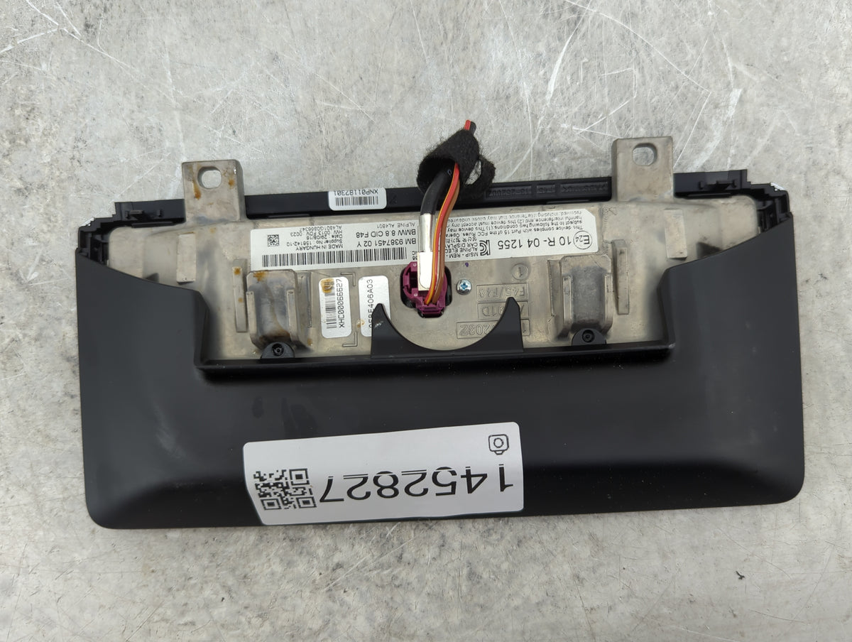 2016-2017 Bmw X1 Information Radio Display Screen - Oemusedautoparts1.com