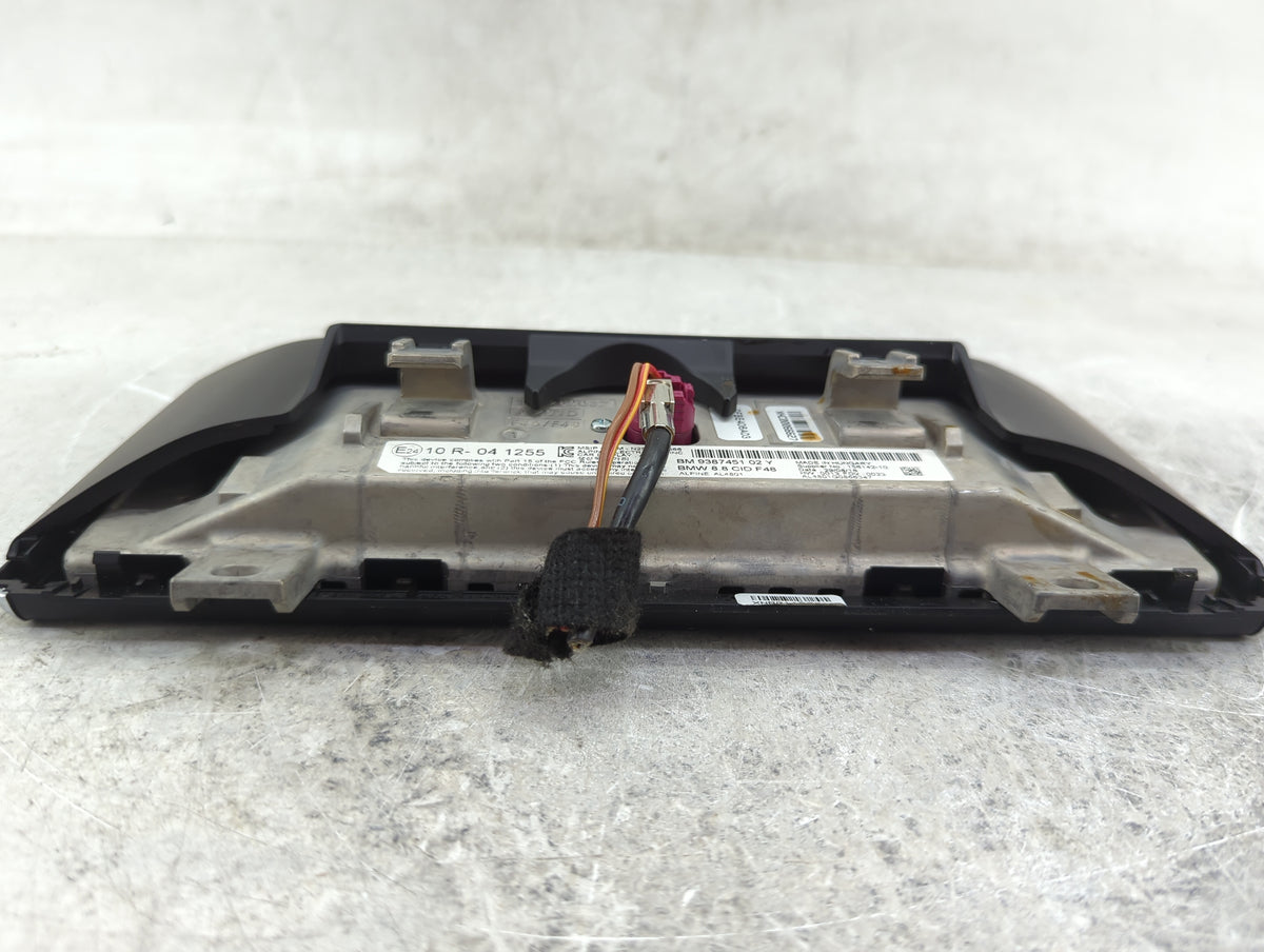 2016-2017 Bmw X1 Information Radio Display Screen - Oemusedautoparts1.com