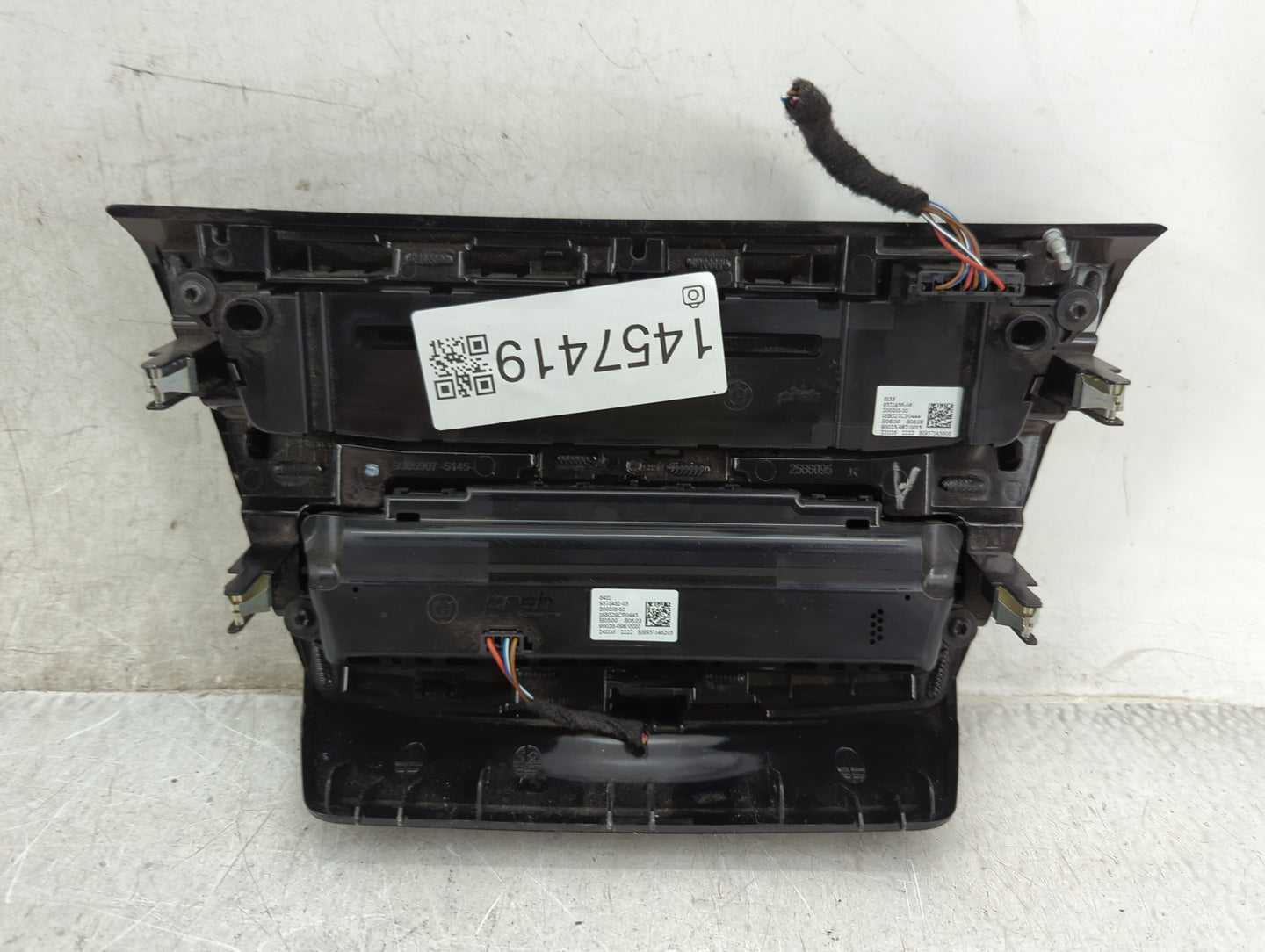 2016-2018 Bmw X1 Climate Control Module Temperature AC/Heater Replacement P/N:9371462-03 Fits Fits 2016 2017 2018 2019 2020 