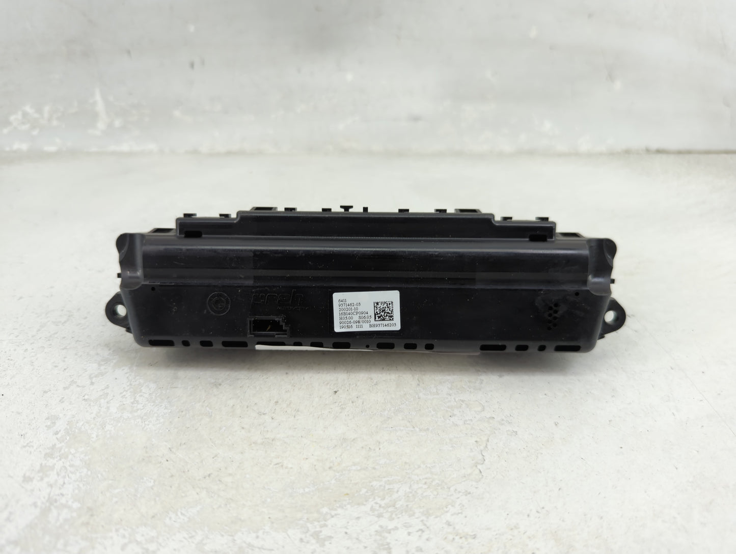 2016-2018 Bmw X1 Climate Control Module Temperature AC/Heater Replacement P/N:9371462-03 16B140CP0904 Fits OEM Used Auto Par