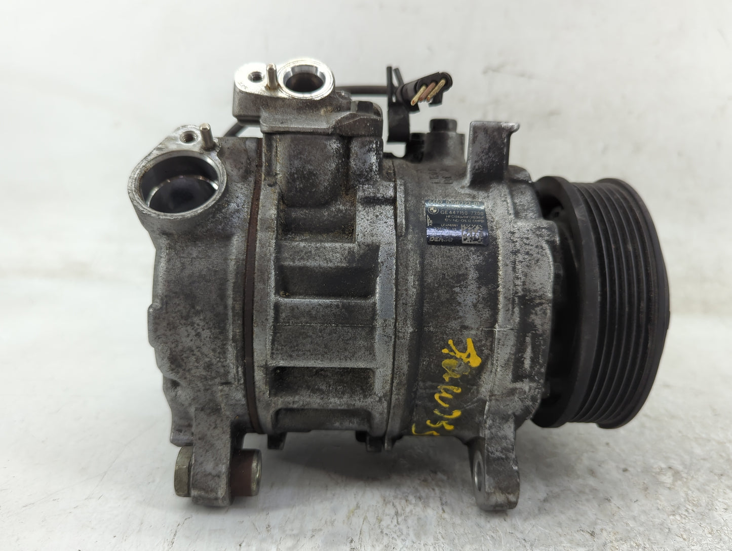 2013-2017 Bmw X3 Air Conditioning A/c Ac Compressor Oem - Oemusedautoparts1.com