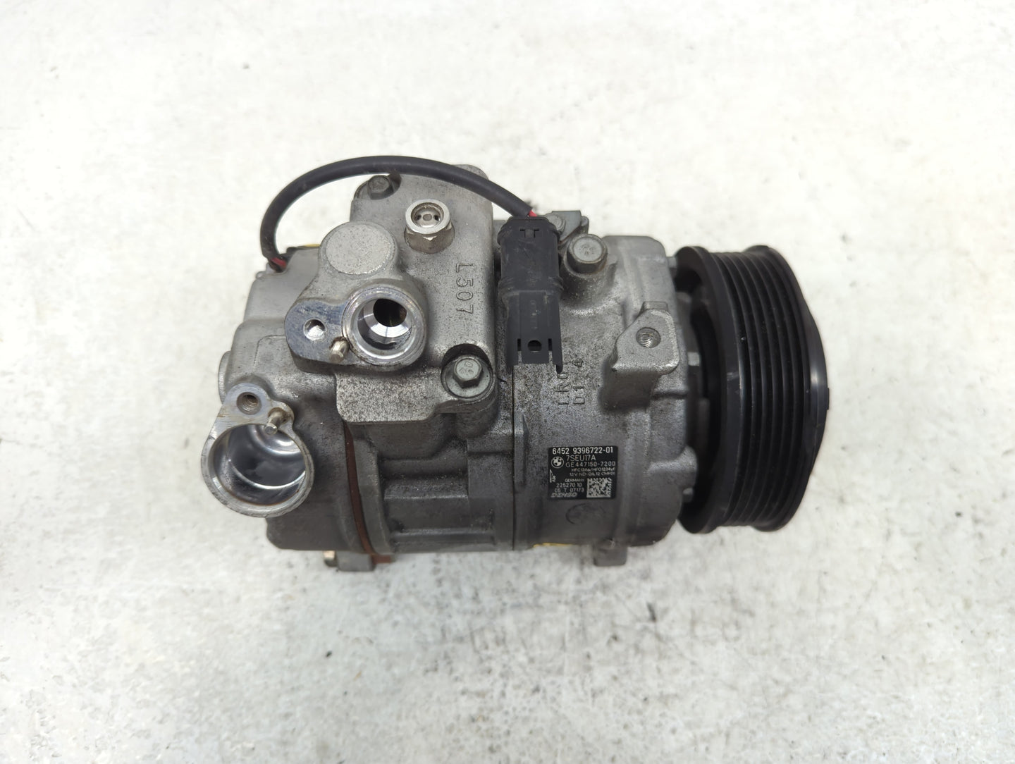 2013-2017 Bmw X3 Air Conditioning A/c Ac Compressor Oem - Oemusedautoparts1.com