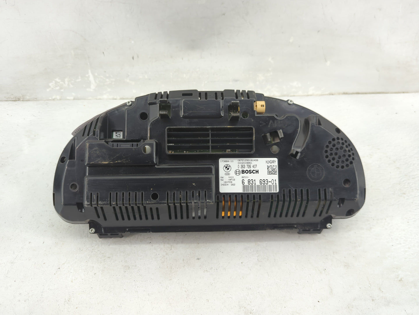 2014-2017 Bmw X3 Instrument Cluster Speedometer Gauges P/N:0263726407 6831693-01, 173884-10 Fits Fits 2014 2015 2016 2017 20