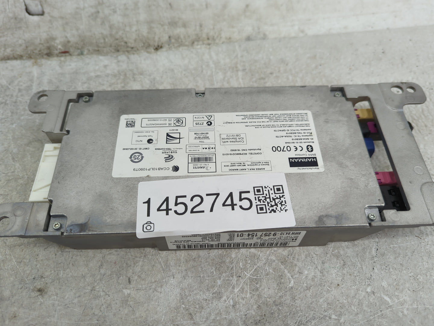 2011-2016 Bmw X3 Telematics Control Module - Oemusedautoparts1.com