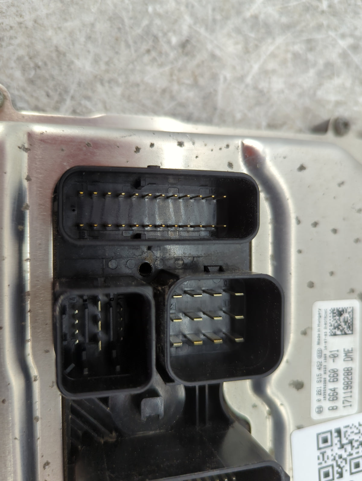 2015-2017 Bmw X3 PCM Engine Control Computer ECU ECM PCU OEM P/N:0 261 S15 452 8 664 660-01 Fits OEM Used Auto Parts - Oemus