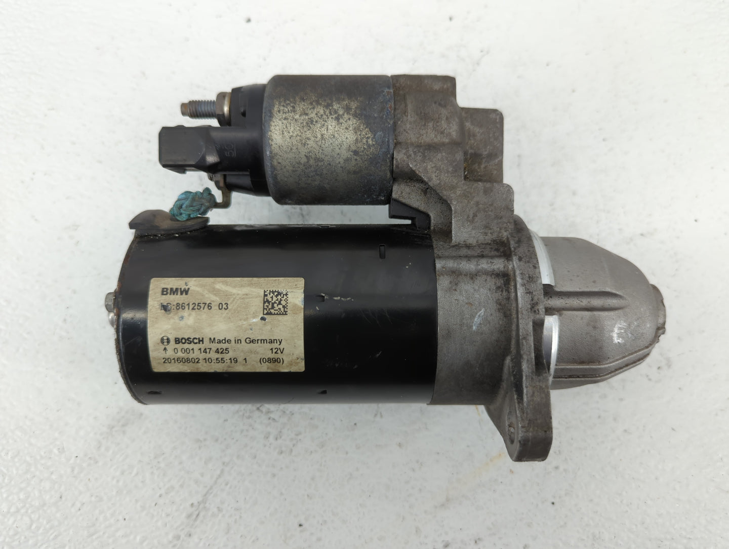 2015-2017 Bmw X3 Car Starter Motor Solenoid OEM P/N:0 001 147 425 Fits Fits 2012 2013 2014 2015 2016 2017 2018 OEM Used Auto