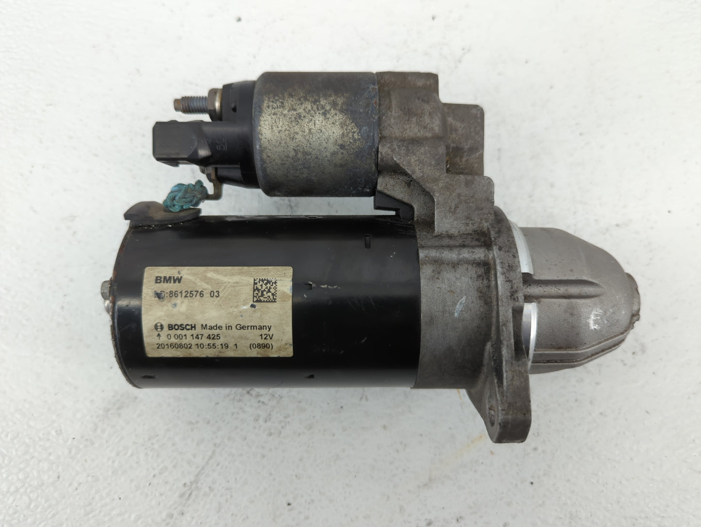 2015-2017 Bmw X3 Car Starter Motor Solenoid OEM P/N:0 001 147 425 Fits Fits 2012 2013 2014 2015 2016 2017 2018 OEM Used Auto
