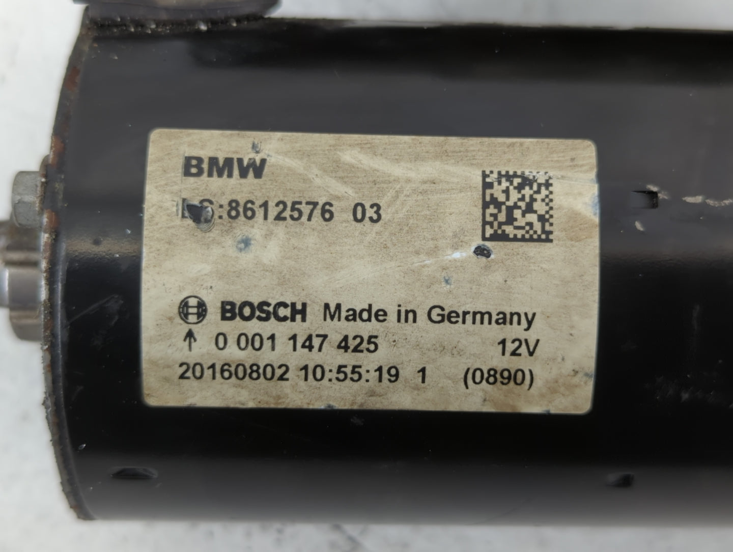 2015-2017 Bmw X3 Car Starter Motor Solenoid OEM P/N:0 001 147 425 Fits Fits 2012 2013 2014 2015 2016 2017 2018 OEM Used Auto