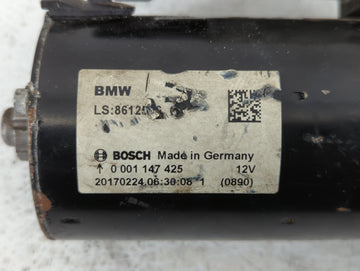 2015-2017 Bmw X3 Car Starter Motor Solenoid OEM P/N:8612 Fits Fits 2012 2013 2014 2015 2016 2017 2018 OEM Used Auto Parts