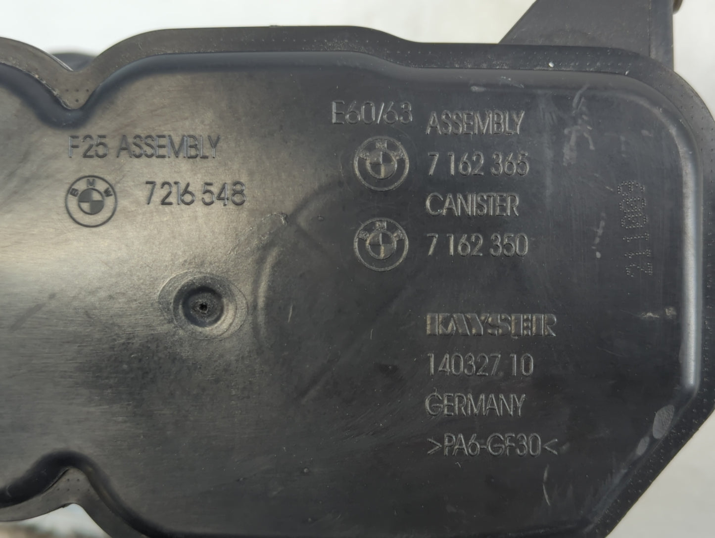 2017 Bmw X3 Fuel Vapor Charcoal Canister 719617 - Oemusedautoparts1.com