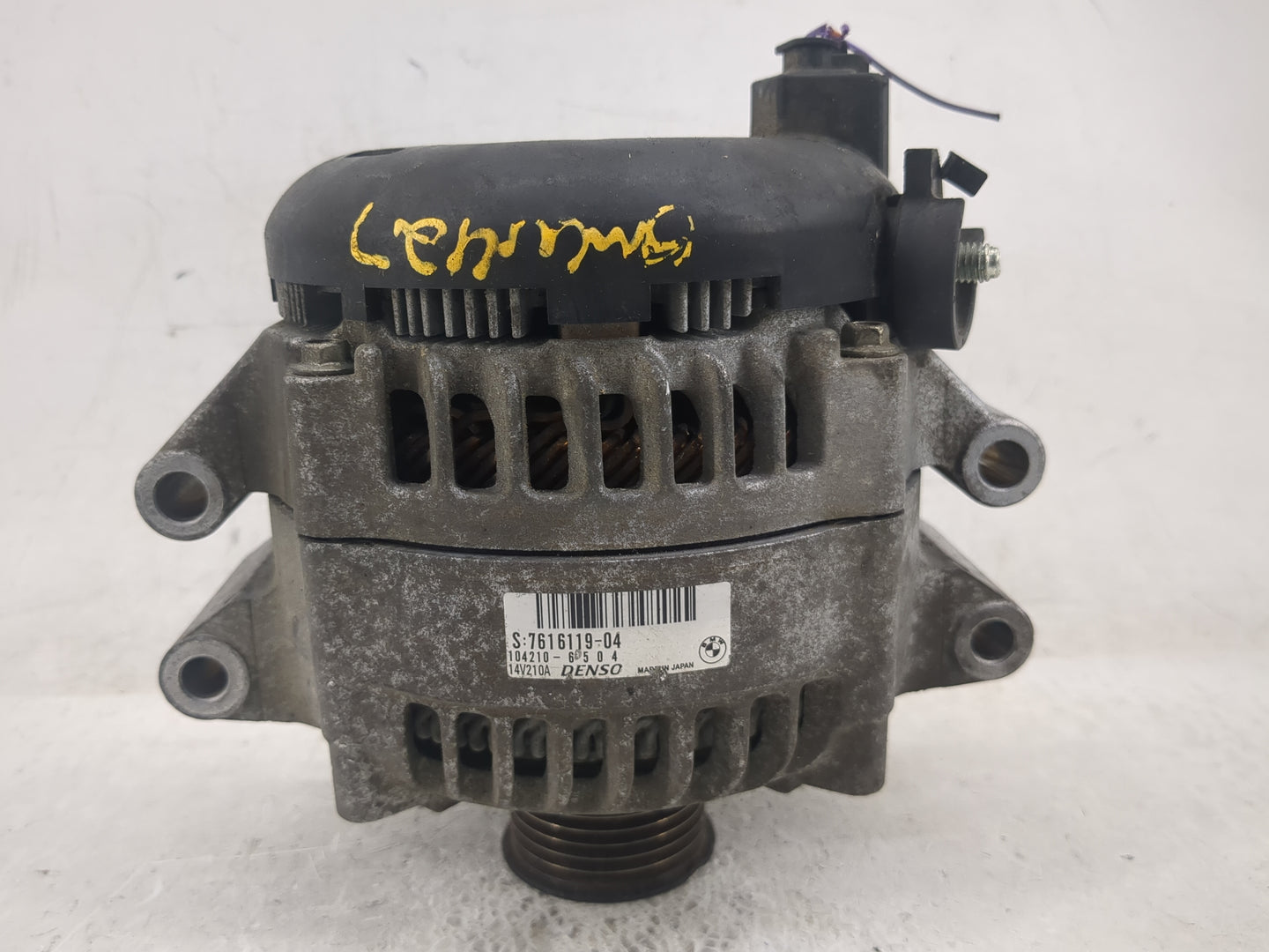 2012-2018 Bmw X5 Alternator Replacement Generator Charging Assembly Engine OEM P/N:104210-6504 7616119-04 Fits OEM Used Auto