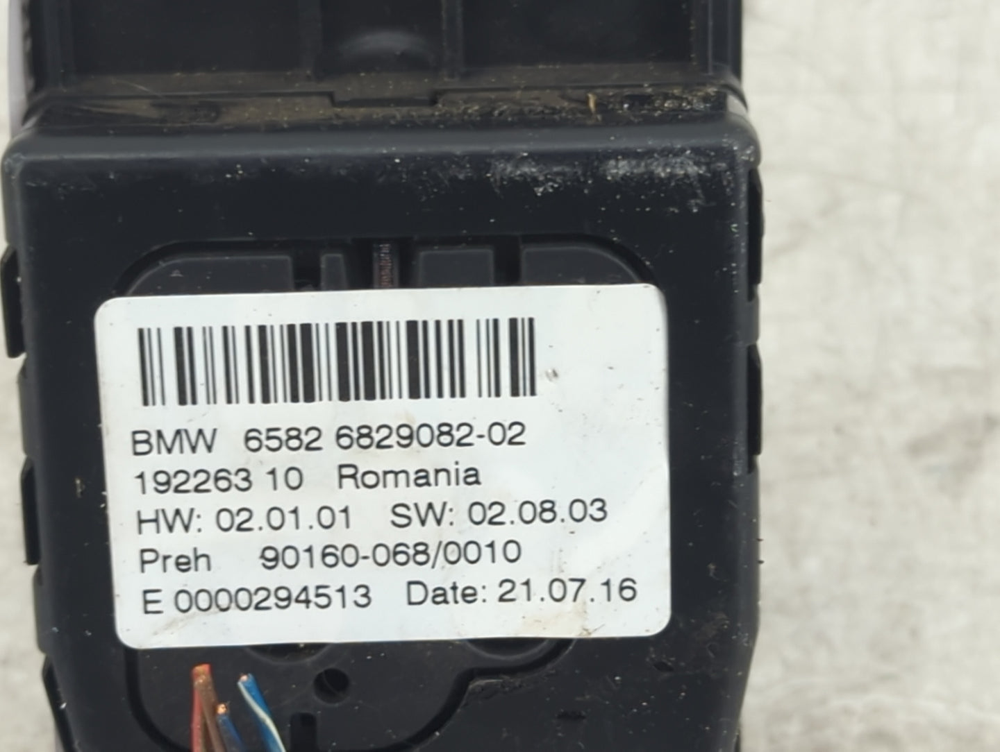 2017 Bmw X5 Radio AM FM Cd Player Receiver Replacement P/N:6582 6829082-02 90160-068/0010 Fits OEM Used Auto Parts - Oemused