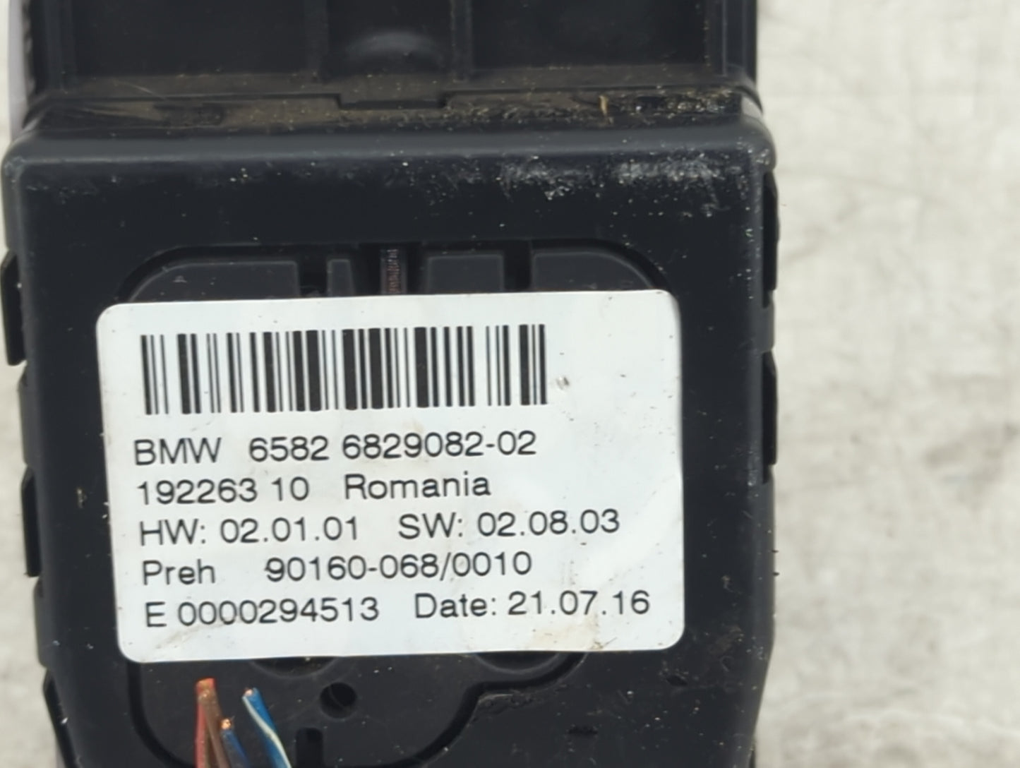 2017 Bmw X5 Radio AM FM Cd Player Receiver Replacement P/N:6582 6829082-02 90160-068/0010 Fits OEM Used Auto Parts - Oemused