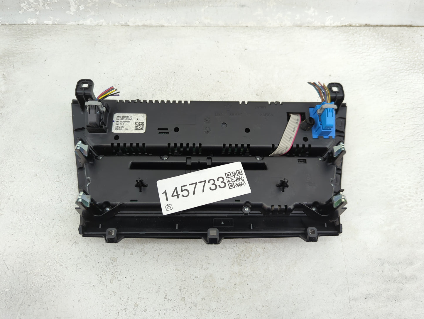 2014-2018 Bmw X5 Climate Control Module Temperature AC/Heater Replacement P/N:6831943-01 Fits Fits 2014 2015 2016 2017 2018 