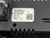 2014-2018 Bmw X5 Climate Control Module Temperature AC/Heater Replacement P/N:6831943-01 Fits Fits 2014 2015 2016 2017 2018 